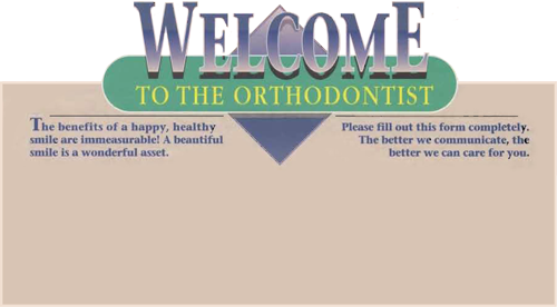 Orthodontic Registration